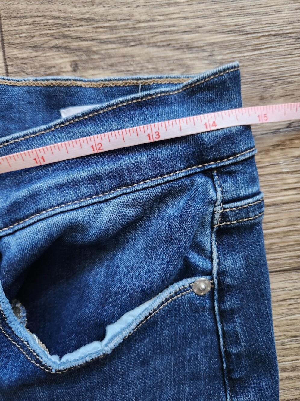 Frame Denim Le Slim Palazzo Raw After Lupine Wide-Leg Jeans Size 29 - Picture 7 of 11